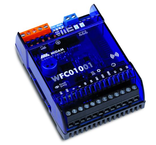 MIDAM - Bezdrátový regulátor fancoilu - MIDAM WFC01001